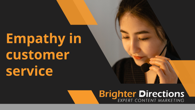 Empathy in customer service