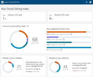 Example of an SSI dashboard