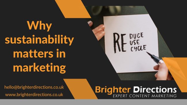 sustainability in marketing