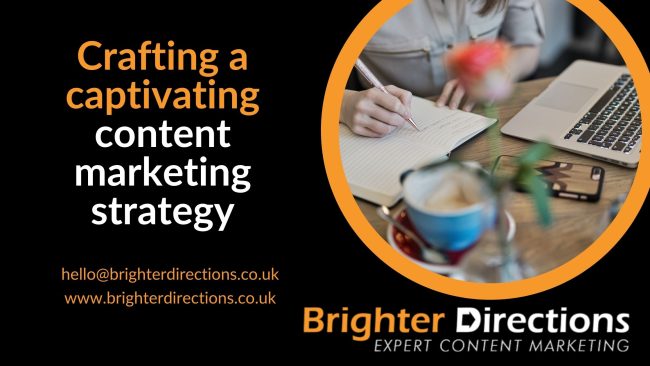 Crafting a captivating content market strategy
