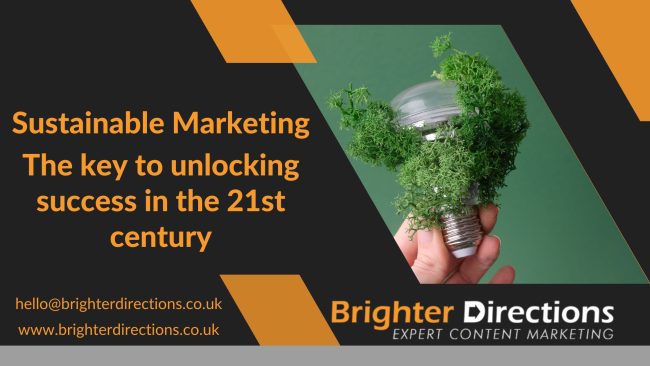 Sustainable marketing 21st century