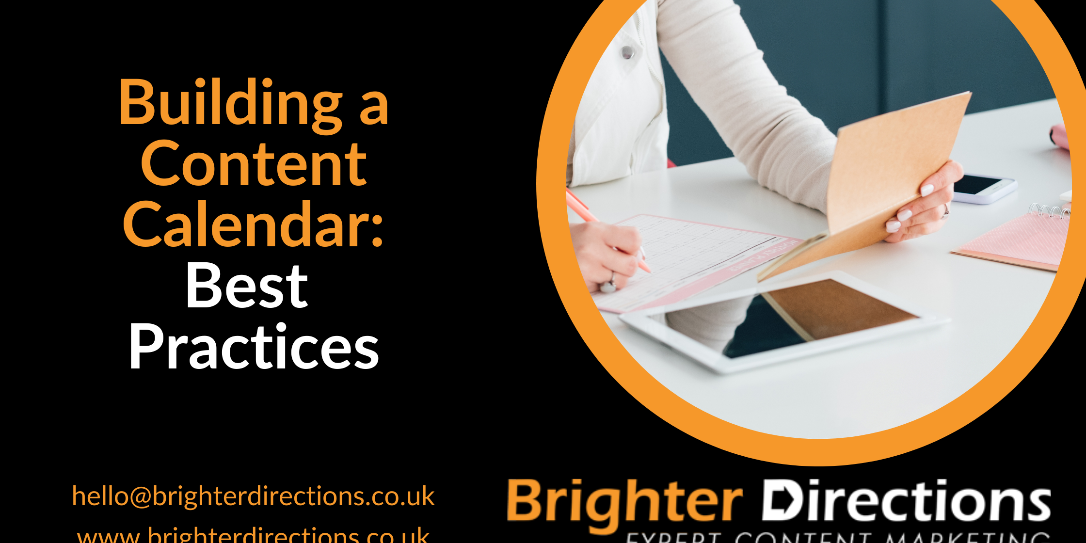 Building a Content Calendar Best Practices