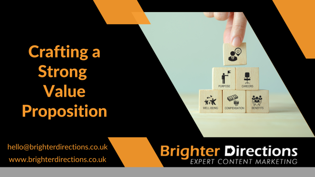 Crafting a Strong Value Proposition