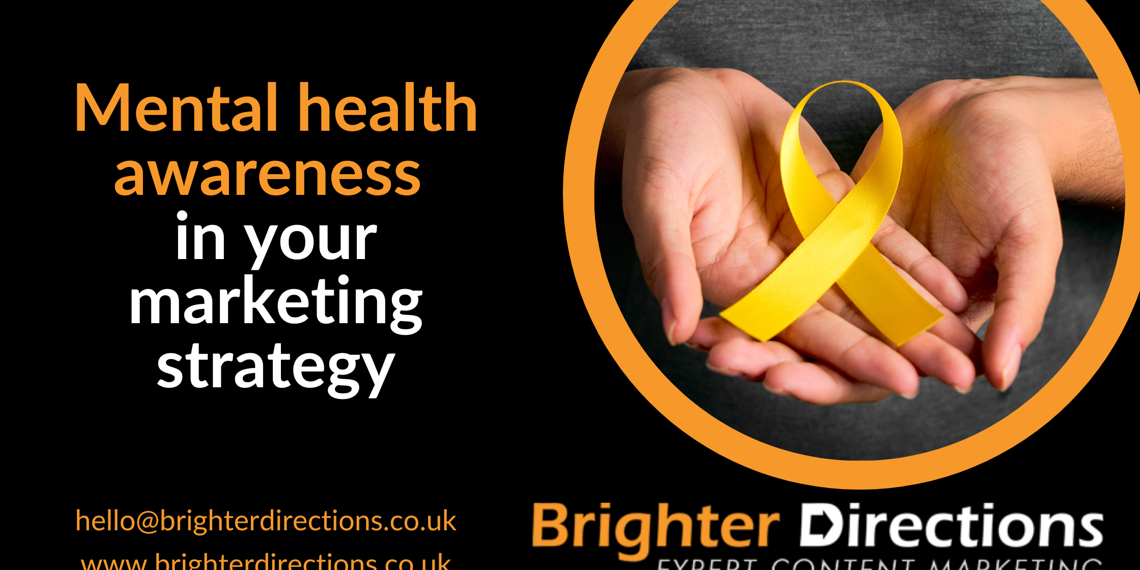 Mental health awareness in your marketing strategy